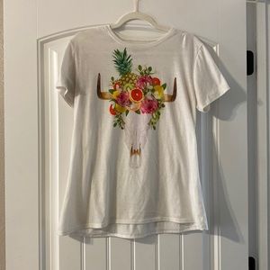 Show me your mumu longhorn / floral shirt